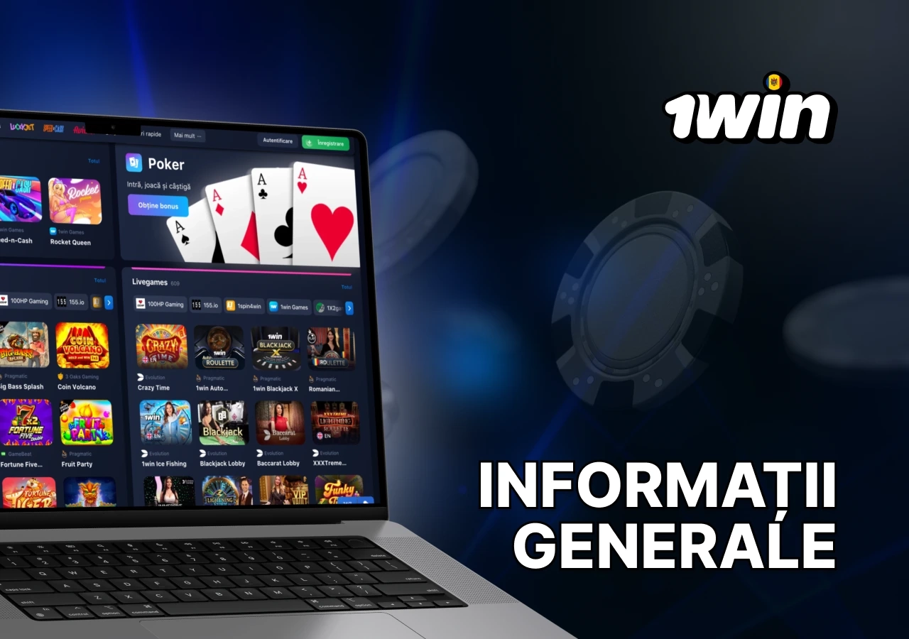 Informații generale despre 1Win Moldova